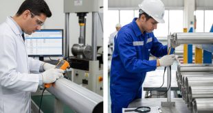 کنترل کیفیت لوله آلومینیومی 6061 و 6082